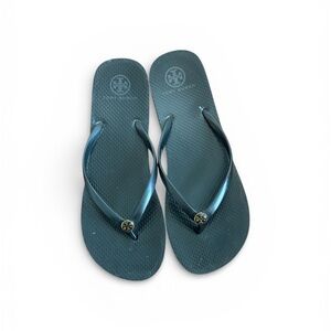 Tory Burch Black Flip Flops 10.5